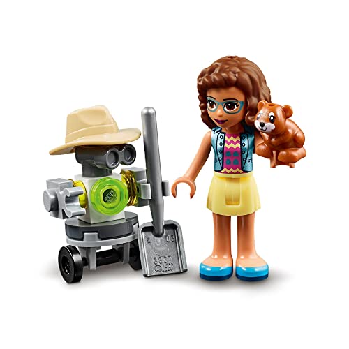 LEGO 41425 Friends Huerto de Flores de Olivia Juguete de Construcción para Niños y Niñas 6 años con Mini Muñeca