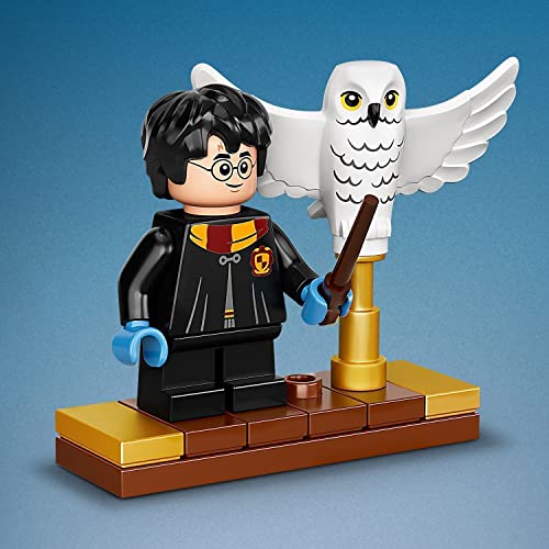 LEGO 75979 Harry Potter Hedwig, Maqueta para Construir de Lechuza con Alas Móviles Coleccionable para Exponer, Idea de Regalo