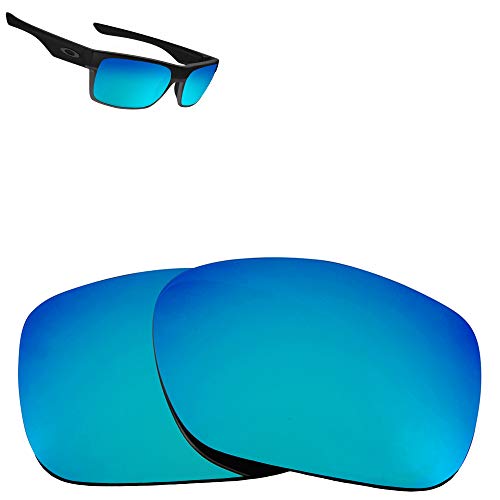 Lentes de repuesto compatibles con OAKLEY TWOFACE Polarizado Azul Mirror