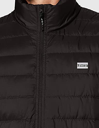 Levi's Presidio Packable Jacket Chaqueta, Mineral Black, M para Hombre