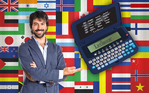 Lexibook - Traductor de 15 Idiomas, 5 Palabras por Idioma, función convertidor y calculadora (NTL1570)