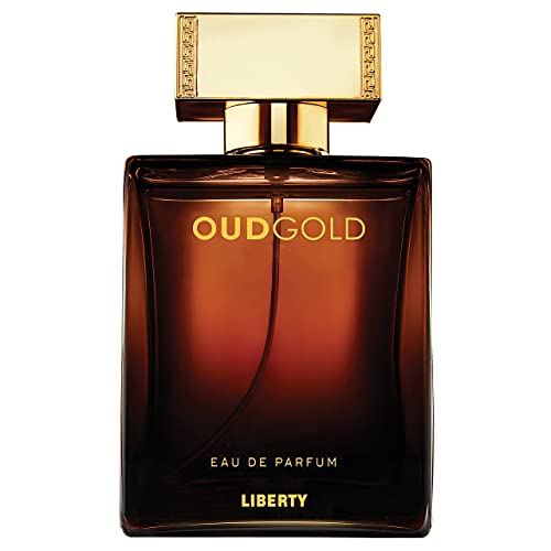 Liberty LUXURY Oud Perfume para hombres y mujeres las 24 horas, riqueza superior del aroma de la resina, Eau de Parfum (EDP) - (OudGold, 50 ml / 1,69 oz)