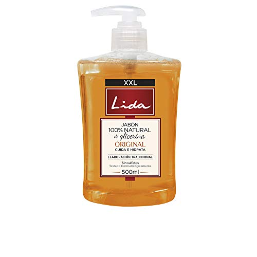 LIDA JABON GLIC.DOSF.500 ML, Negro, 500 ml (Paquete de 1)