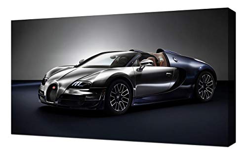 Lienzo impreso artístico para pared, diseño de Bugatti-Veyron-Ettore-Bugatti-V1-1080