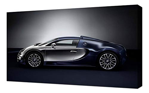 Lienzo impreso artístico para pared, diseño de Bugatti-Veyron-Ettore-Bugatti-V3-1080