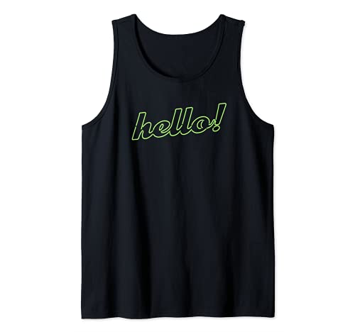 Lionel Richie - Hello Script Camiseta sin Mangas