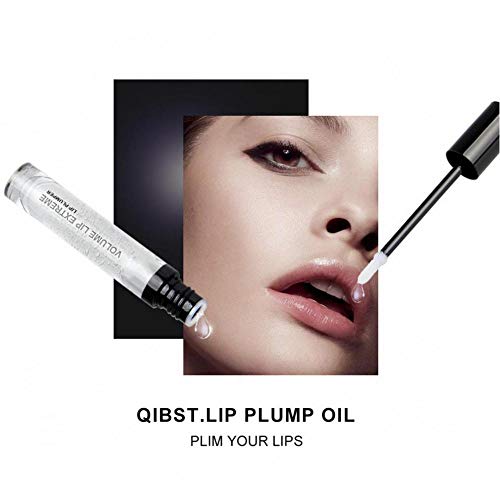 Lip Plumper Gloss, Natural Liquid Lipstick Enhancer humecta y elimina la sequedad. Mejora extrema. Plump Oil Formation.