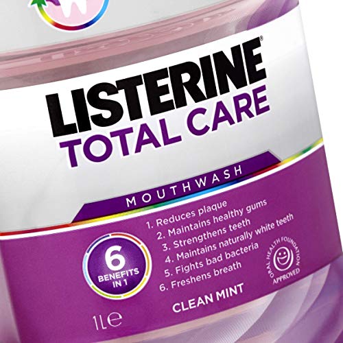 Listerine Enjuague Bucal con Protección Total - 1000 ml