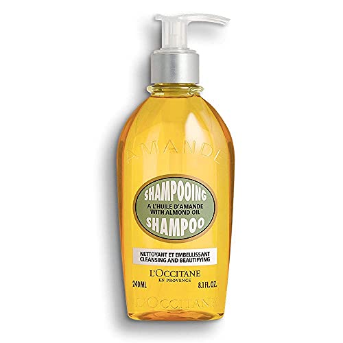 L'OCCITANE - Champú De Almendras - Suave - Para Cabello Brillante - Todo Tipo De Cabello - 240 Ml