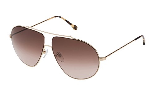 Loewe SLW477M630300 Gafas de Sol, Shiny Rose Gold, 63 para Mujer