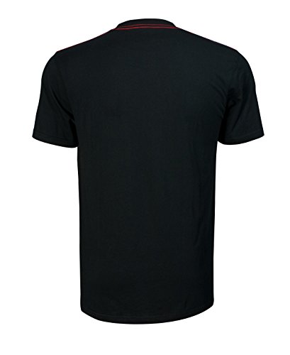 Lonsdale Camiseta Manga Corta Two Tone, Nero, XX-Large