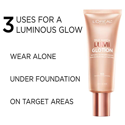 L'Oréal - Acentuador de brillo natural True Match Lumi Glotion (903 medio)