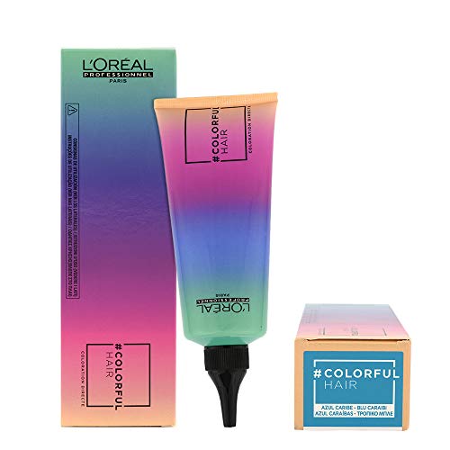 L'Oréal, Aditivo y relleno de color (Azul Caribe) - 90 ml.