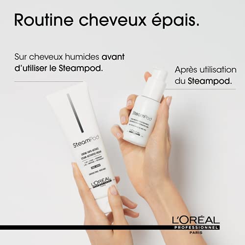 L'oréal - Lote de 3 Botellas de suero L'oreal Steampod Vapoactive Smooth Protector 50 ml