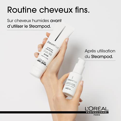 L'oréal - Lote de 3 Botellas de suero L'oreal Steampod Vapoactive Smooth Protector 50 ml