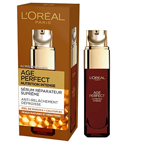 L'Oréal Paris - Age Perfect - Nutrition Intense - Sérum Réparateur - Anti-Relâchement & Nutrition - Peaux Matures - 30 mL