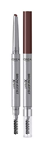 L'Oréal Paris Brow Artist Xpert Liner de Cejas Automático Rellena y Fija 104 Castaño rojizo