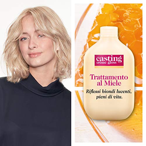 L'Oréal Paris Casting Creme Gloss, tratamiento colorante para el cabello, sin amoniaco para una fragancia agradable. Biondo Chiaro Perla 1021