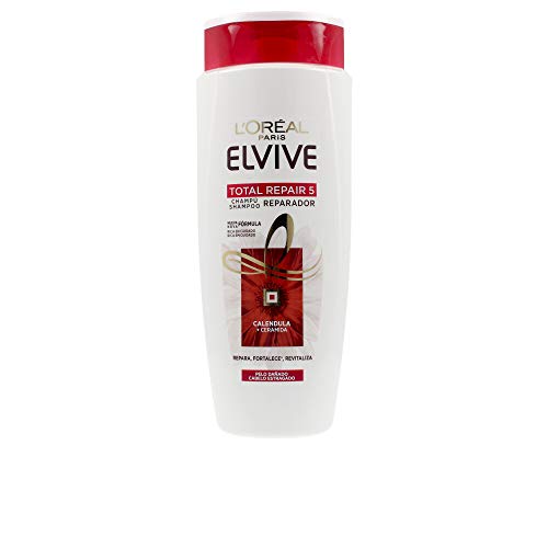 L'Oreal Paris L ORÉAL ELVIVE CHAMPÚ 690 ML. Total Repair 5.BEDAR, Neutro, Estándar