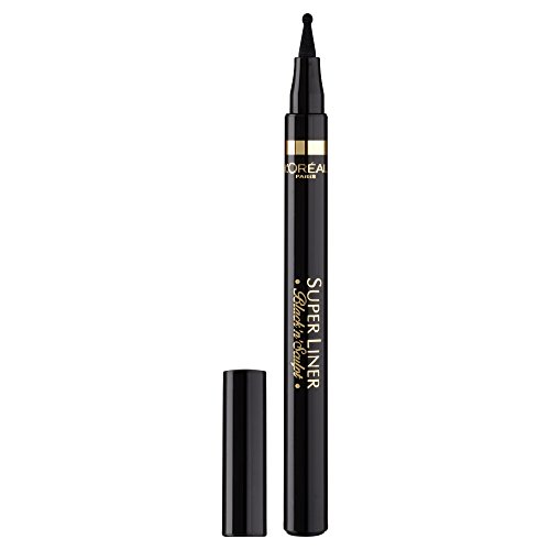 L'Oreal Paris Lápiz de Ojos Super Liner Líquido Negro Black N Sculpt