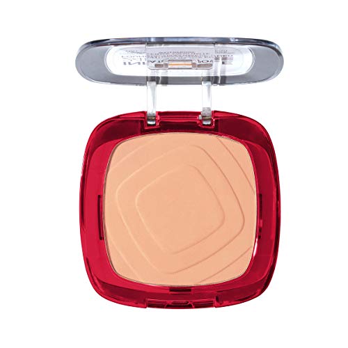 L'Oréal Paris Polvos Compactos Mate Infalible 24H, Larga Duración, Cobertura Media-Alta, Resistente al Agua, Tono: 245 Golden Honey, 50 g