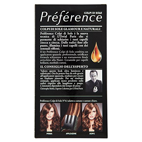 L'Oreal Preference Colpi Di Sole N.4 Castano Chiaro 100 ml