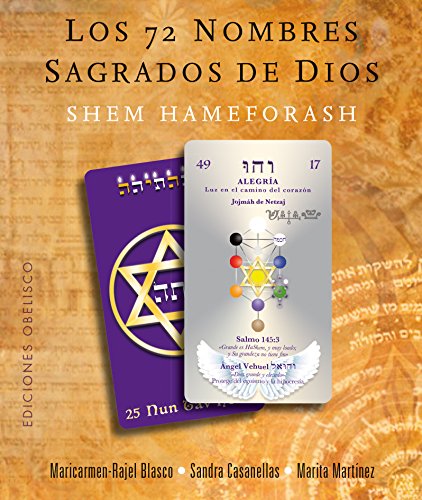 Los 72 Nombres Sagrados de Dios. (Libro + 73 Cartas) (CARTOMANCIA)