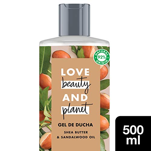 Love Beauty and Planet Majestic Moisture Gel manteca de karité y sándalo 500ml