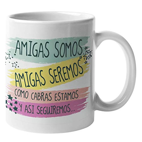 Luckygrafic Taza Amistad para Amigas