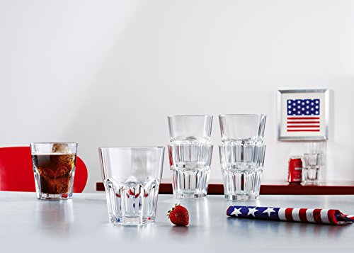 Luminarc New America Vasos, Vidrio sodo, Set de 6, 6