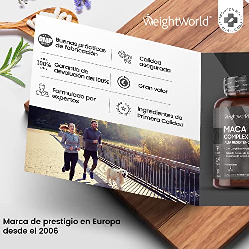 Maca Negra Andina Cápsulas Vegana 5000 mg 180 Cápsulas - Complejo Maca Root, Zinc, Arginina, Ginseng para 6 Meses Suministro, Reduce Cansancio Y Fatiga, Suplemento Deportivo, Para Hombre y Mujer