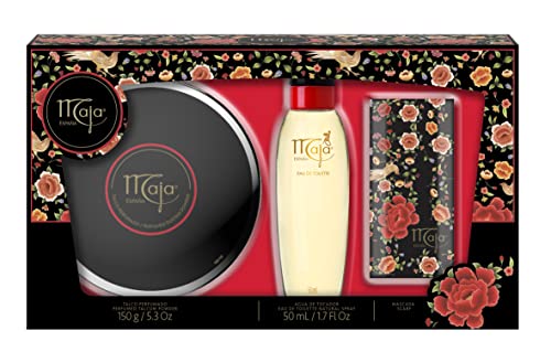 Maja Estuche de Regalo Talquera 150 g. + Eau de Toilette 50 ml. + Pañuelo