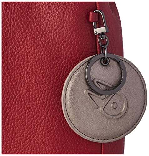 Mandarina Duck Mellow Leather P10FZT52, Bolso Bandolera para Mujer, Rumba Red, 26x24x10 (L x H x W)