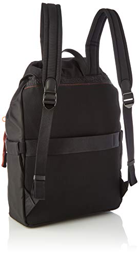 Mandarina Duck Warrior, Mochila Mujer, NEGRO, Talla única