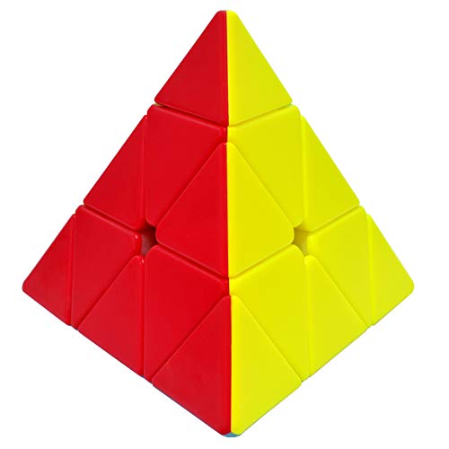 Maomaoyu Pyraminx Stickerless 3x3 3x3x3 Piramide Triangolo Cubo Speed Cube Magic 3D Puzzle Cube Velocidad Cubo Niños Juguetes Educativos