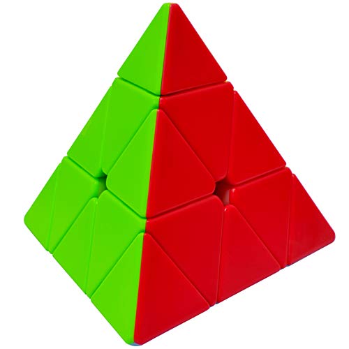 Maomaoyu Pyraminx Stickerless 3x3 3x3x3 Piramide Triangolo Cubo Speed Cube Magic 3D Puzzle Cube Velocidad Cubo Niños Juguetes Educativos