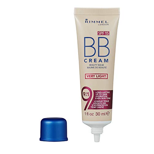 Maquillaje con color BB Cream Perfección 9 en 1 de Rimmel.