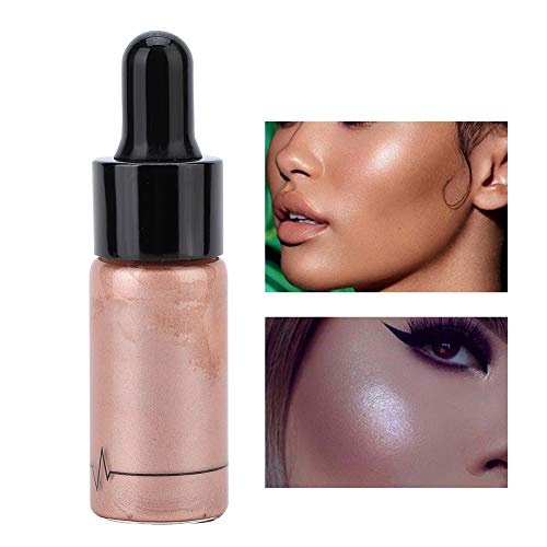 Maquillaje Iluminador, Iluminador Contorno Iluminador Cremoso Líquido Cosmético para Labios Faciales(03# LUZ SOLAR 货号 ： P1216_03# LUZ SOLAR)