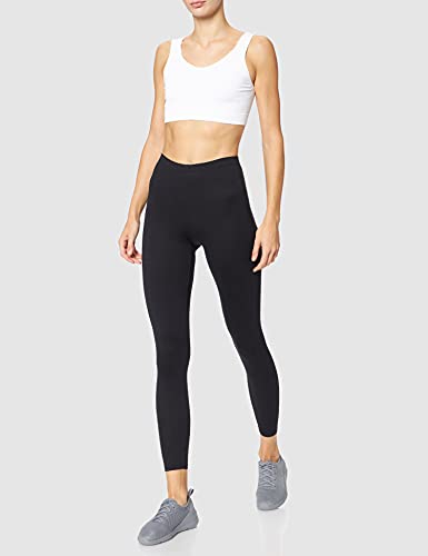 Marca Amazon - IRIS & LILLY BELK315M2, Legging para Mujer, pack de 2, Negro (Black), XS, Label: XS