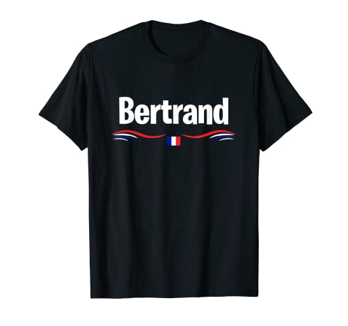 Marcar Francia Nombre de cumpleaños francés Bertrand Camiseta