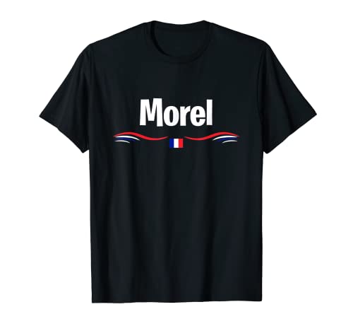 Marcar Francia Nombre de cumpleaños francés Morel Camiseta