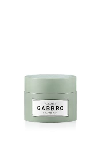 Maria Nila Minerals - Gabbro Fixating Wax 100 ml | Cera para el cabello de secado rápido y moldeadora