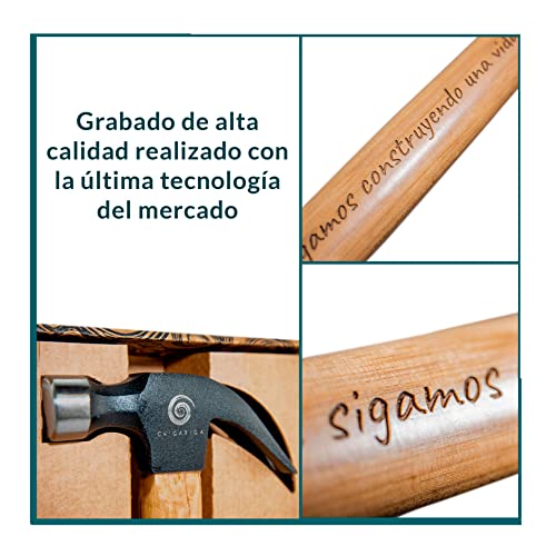 Martillo personalizado Regalos originales para hombre navidad dia del padre e hijo cumpleaños de papa abuelos novio