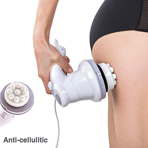 Masajeador eléctrico anticelulitico masajeadores pies | espalda | piernas | cervical | cuello Cinco cabezales, anti-celulitis, flacidez y recuperación muscular