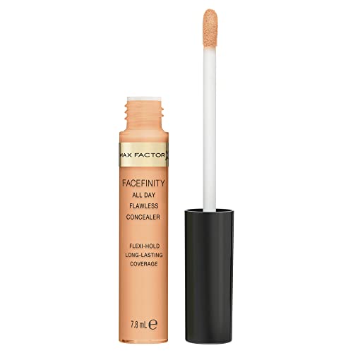 Max Factor Facefinity All Day Flawless Concealer Air Brush & Vegan , Corrector Tono 50