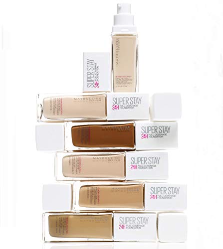 Maybelline New York, Base de Maquillaje, Superstay 24H, 48 Sun Beige, 30ml