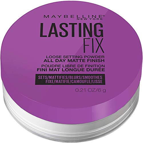 Maybelline New York - Poudre Libre Fixante & Perfectrice - Lasting Fix - Transparent (01)