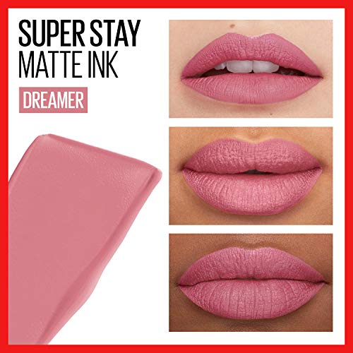 Maybelline New York Super Stay Matte Ink Lipstick, Dreamer, 5ml