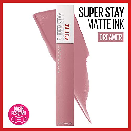 Maybelline New York Super Stay Matte Ink Lipstick, Dreamer, 5ml