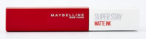 Maybelline New York, SuperStay Matte Ink, Cofre 2 Pintalabios Permanentes Líquidos de Larga Duración, Efecto Mate, Maquillajes Labiales, Tono 20 Pioneer - 2 Unidades, 10 ml